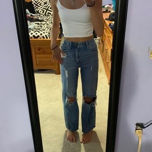 boyfriend  jeans size 00